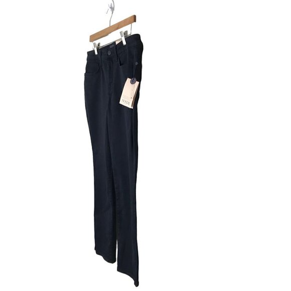 NWT NYDJ Sherri Slim Black High Rise 5 Pocket Jeans Size 8 - Picture 5 of 10